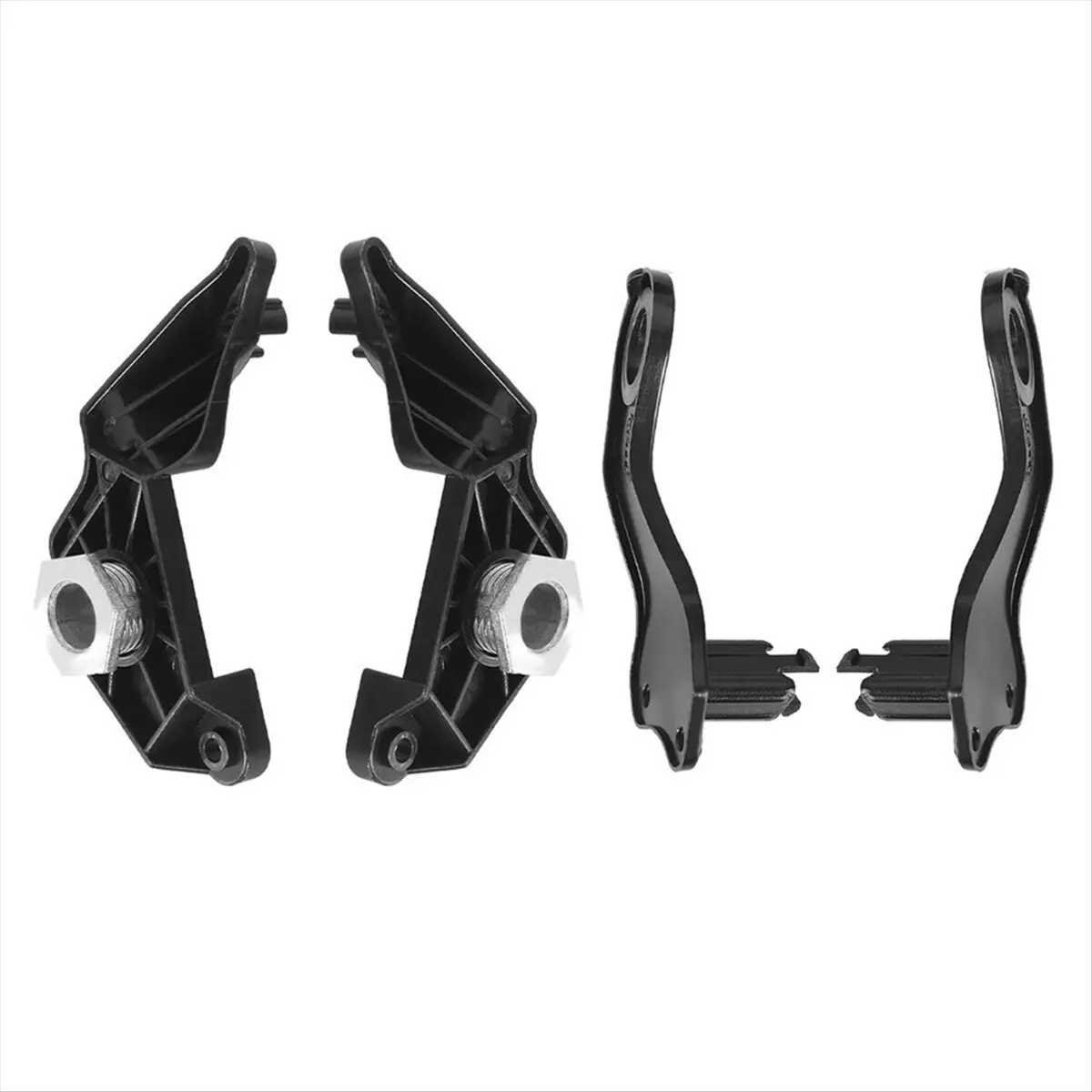 11-1Pair Front Headlight Bracket Repair Kits for BMW E60 E61 525i 530xi 540i 545i 550i 2003-2010 63126941478 63126942478