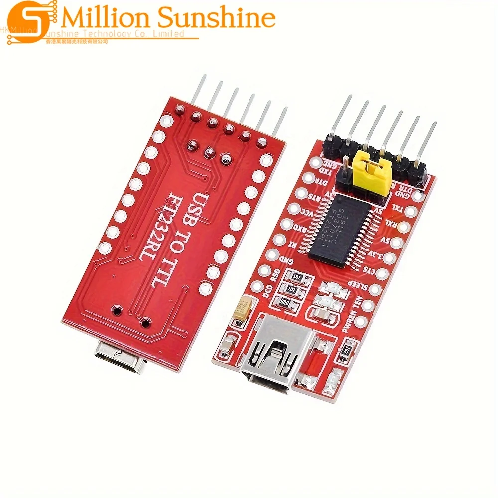 FT232RL FTDI Mini USB to TTL Serial Converter Adapter Module 3.3V 5.5V FT232R Breakout FT232RL USB for Arduino
