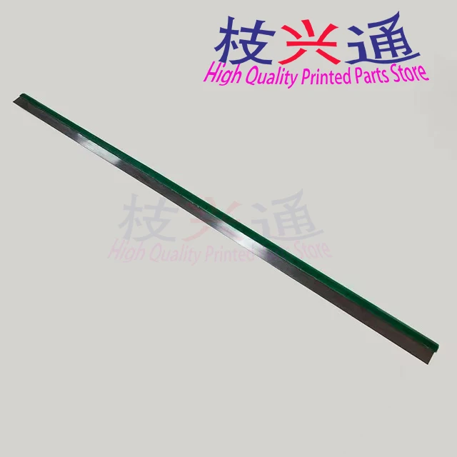 Alta calidad, 2 piezas, Roland 700 R700, 1105x40mm, 0 agujeros, hoja de lavado verde