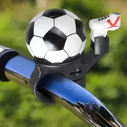 Mountain Road Bicycle Bell Loud Mini Cartoon Football Cycling MTB Bell Ring Safety Football Bell Ring Horn Cycling Handlebar