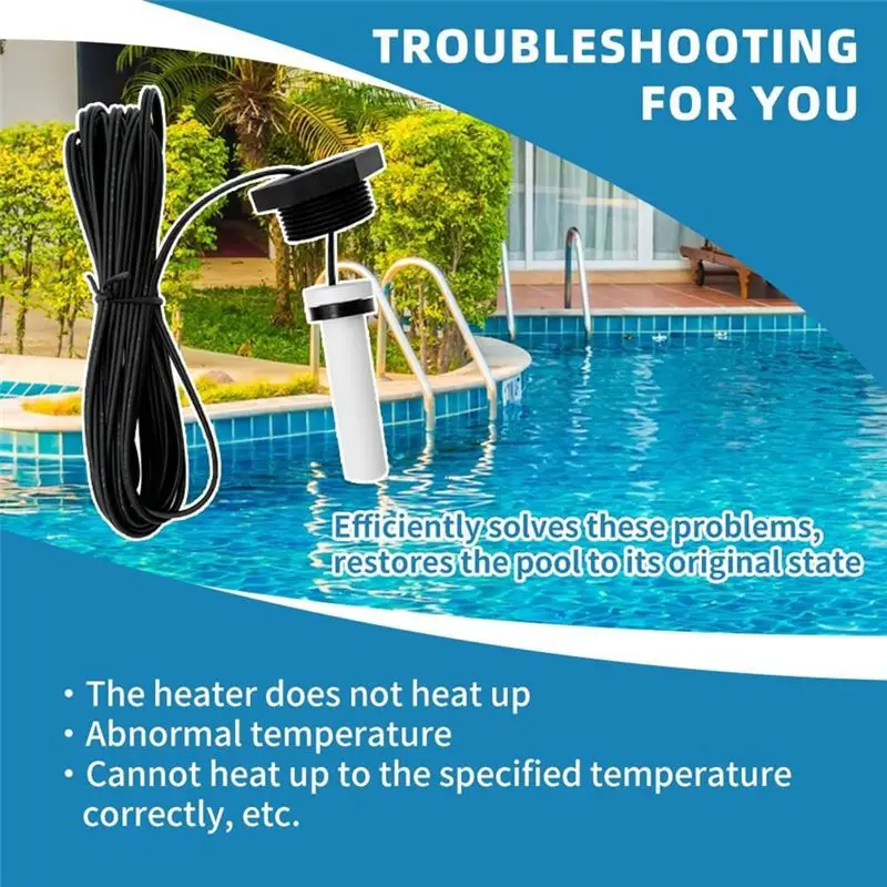 Pool Heater Temperature Sensor For Zodiac Jandy Legacy LRZE Replace R0456600 R0523900 R0477300-ABQF