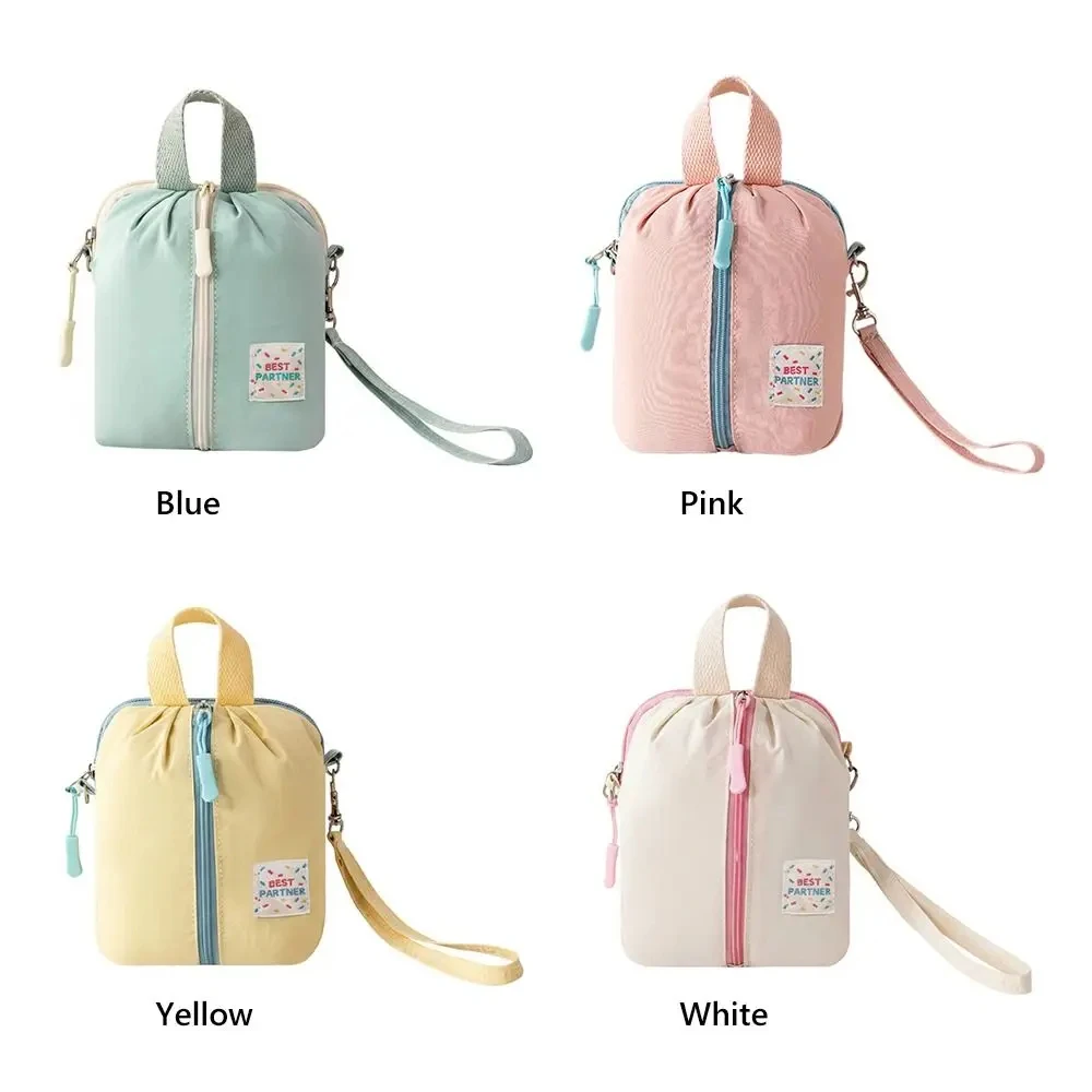 Tragbare Kleine Damenbinden-Aufbewahrungstasche Macaron Reise-Toilettenartikel Kosmetiktasche Make-up Organizer Vielseitig Einsetzbar – Detail 5