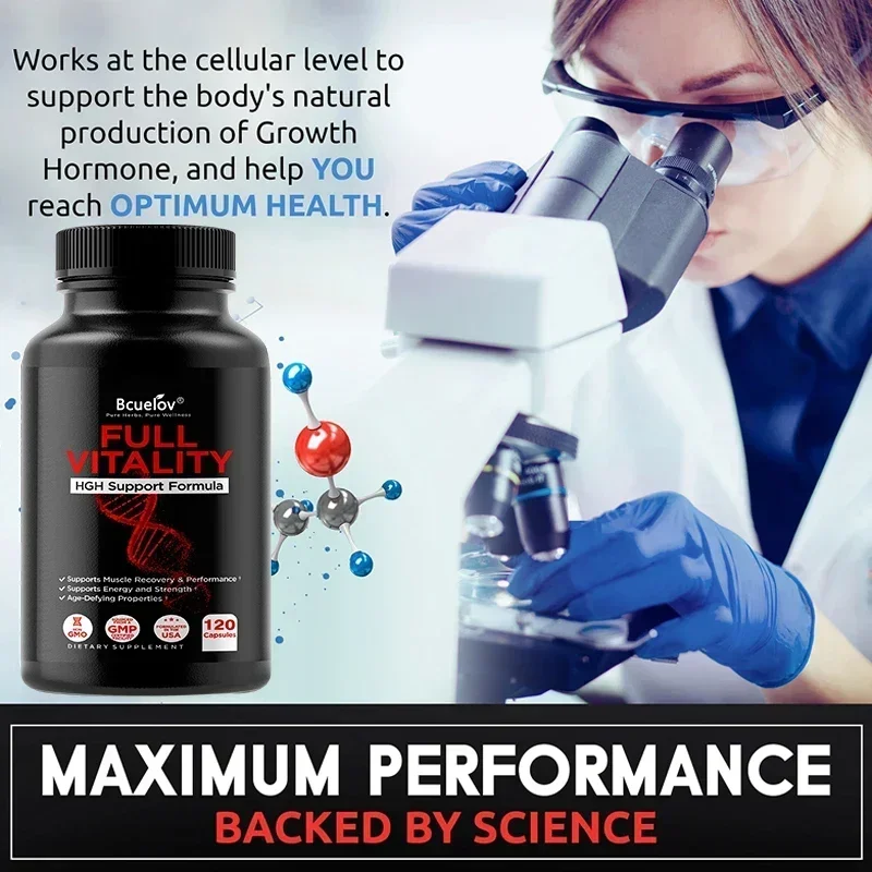 Enhancement Capsules for Men and Women, Increase Endurance, Increase Size and Vitality, Build Lean Muscle