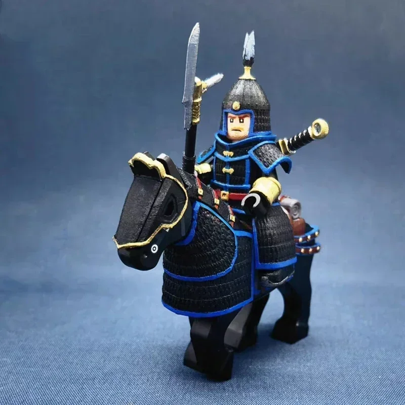 Ancient Chinese Style General Cavalry Infantry Props Weapons Set For Mini Dolls Figures Building Blocks Brick Toy Christmas Gift