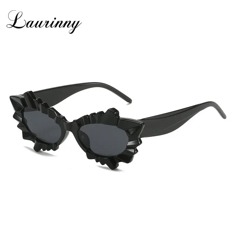 

LAURINNY Vintage Cat Eye Sunglasses Woman RetroFrame Sun Glasses for Female UV400 Eyewear Outdoor Sun Protection Sun Glasses