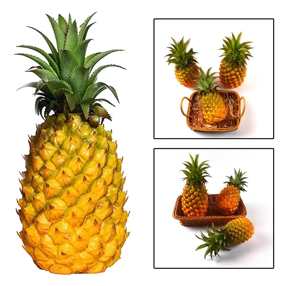 Features Artificial Pineapple Convenience Realistic Design Beautiful Pineapple Decor Convenience Artificial Pineapple