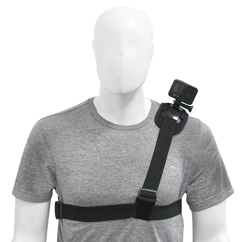 

Universal Shoulder Strap Mount for Action Cameras Quick Release Design Secure Fit for Outdoor Adventure Video Camera Accessories