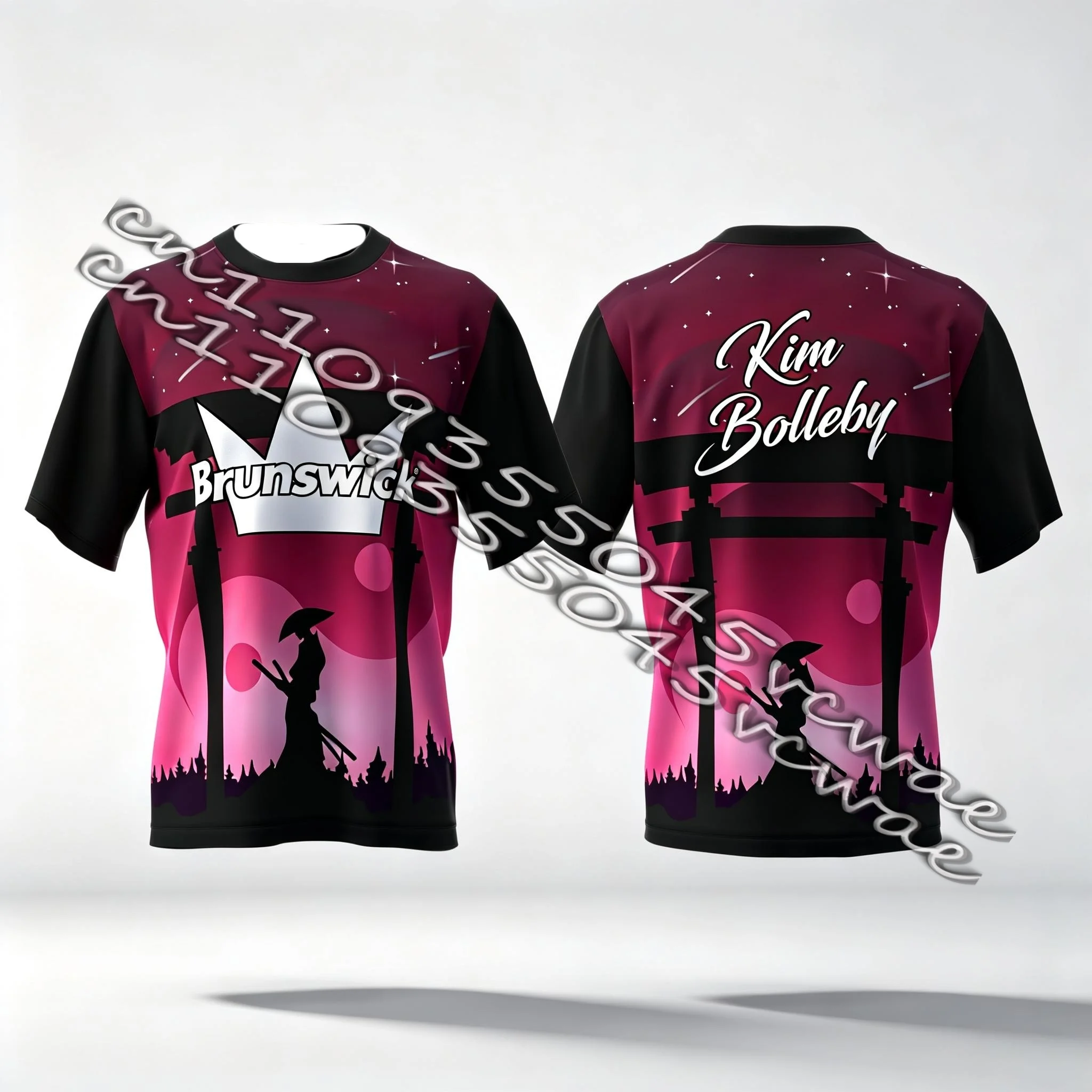 

Moto New Bowling Jersey, Street Wear, Outdoor Sports and Fitness Training Suit, Men's and Women's Short Sleeved T-shirt, 2026