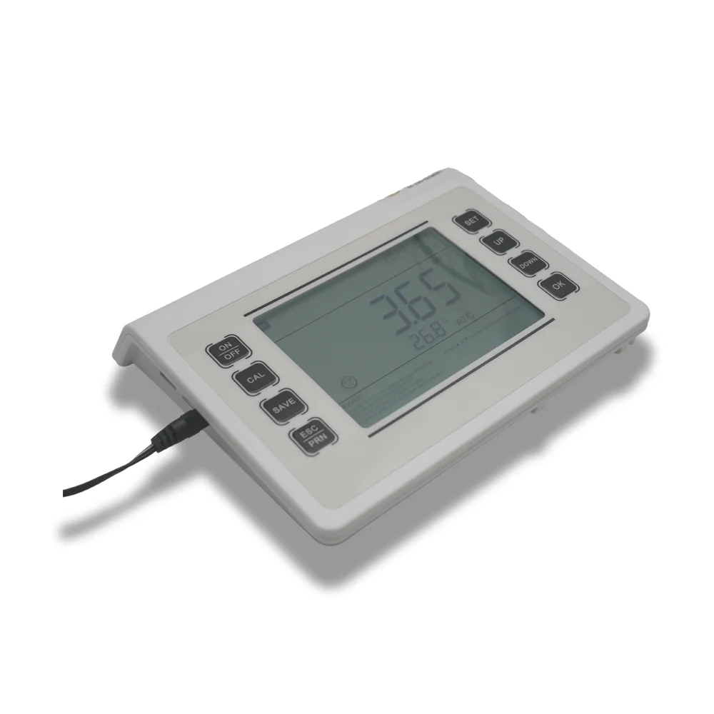 6.5-inch LED screen   P901  Push-button bench acidity meter