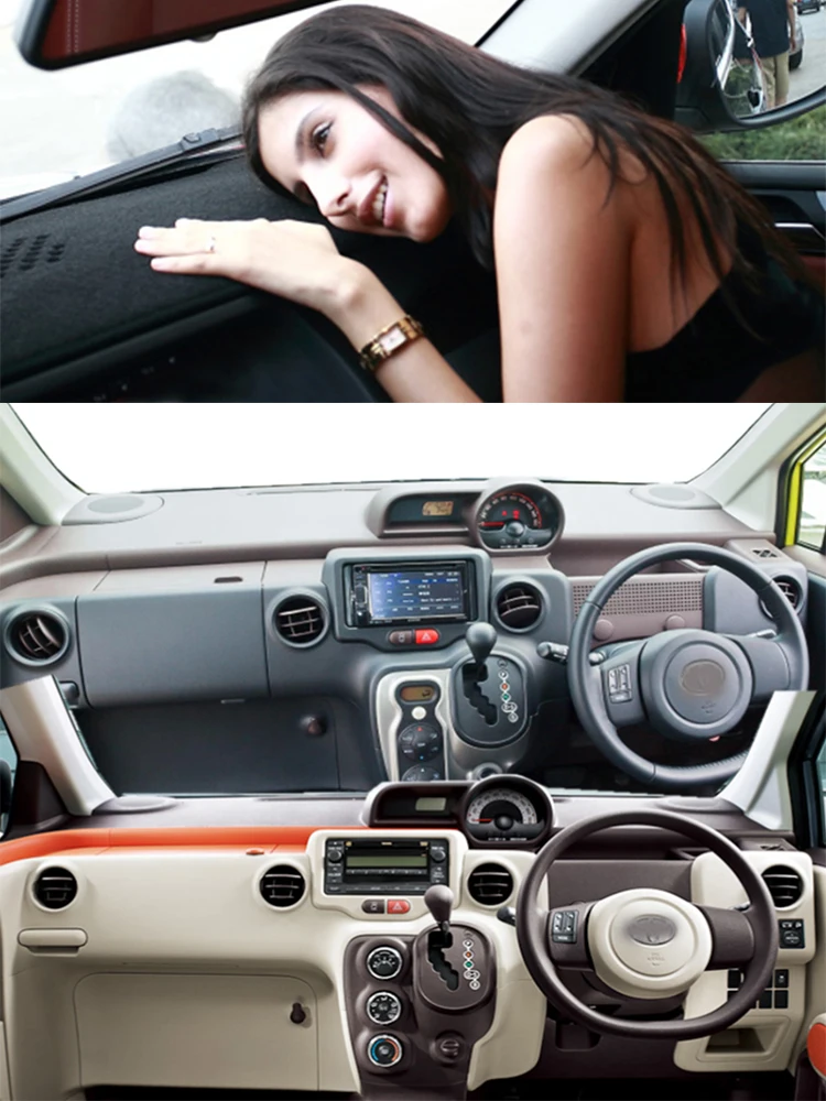 For 2012-16 Toyota Spade Porte P14 NSP140 Dashmat Dashboard Cover Instrument Panel Insulation Sunscreen Protective Pad