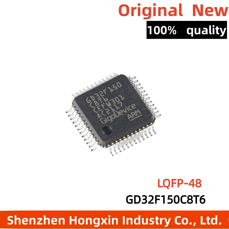 1-5 pieces GD32F150C8T6 LQFP-48 ARM Cortex-M3 32-bit microcontroller MCU chip