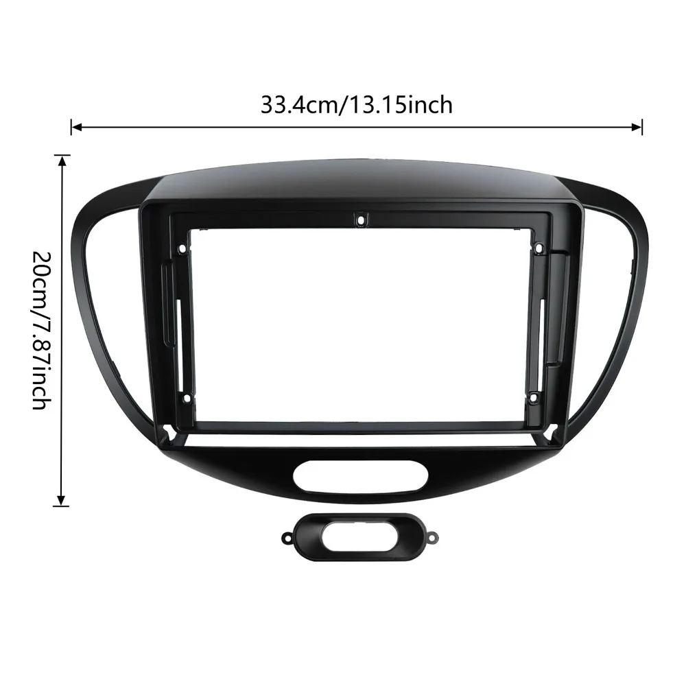 For HYUNDAI I10 2007-2013 Car Stereo Radio DVD Panel Audio Mount Fascia Kit Multimedia Radio DVD Panel Frame Kit