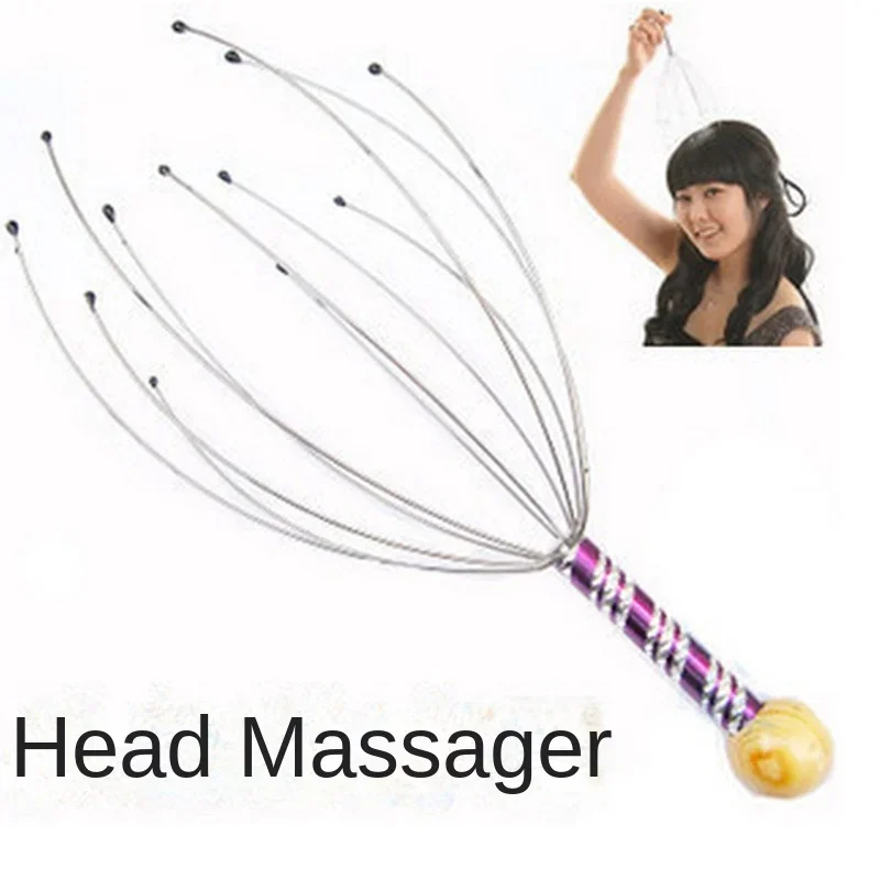 Able Steel Wire Head Massager for Hair Growth and Octopus Scalp Massage To Relieve Fatigue and Relax The Head