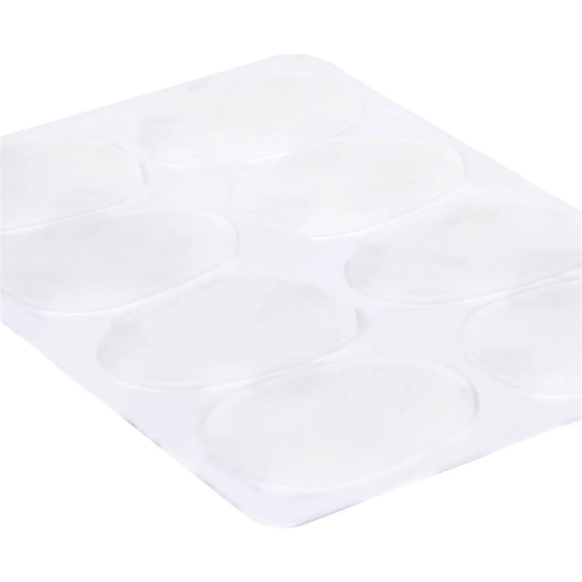 แผ่นปากเป่าแซ็กโซโฟนแซ็กโซโฟน8ชิ้น/เทเนอร์ฟองน้ำหุ้ม0.8มม. --- โปร่งแสง