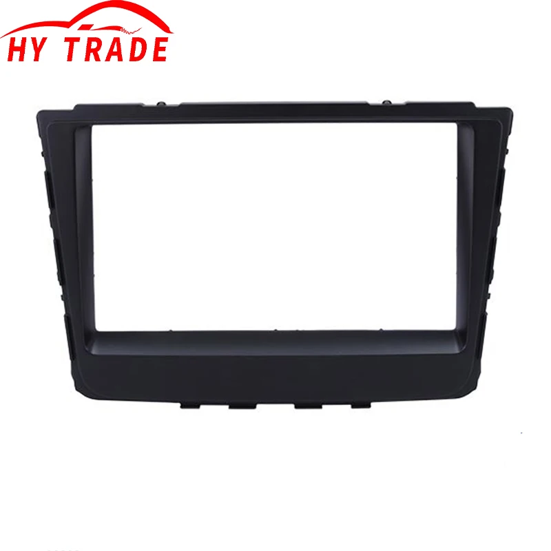 

HY Black Double Din OEM Car Auto Radio Fascia Panel for 2014+ HYUNDAI IX25 CRETA DVD Player Frame Dash Installation Kit