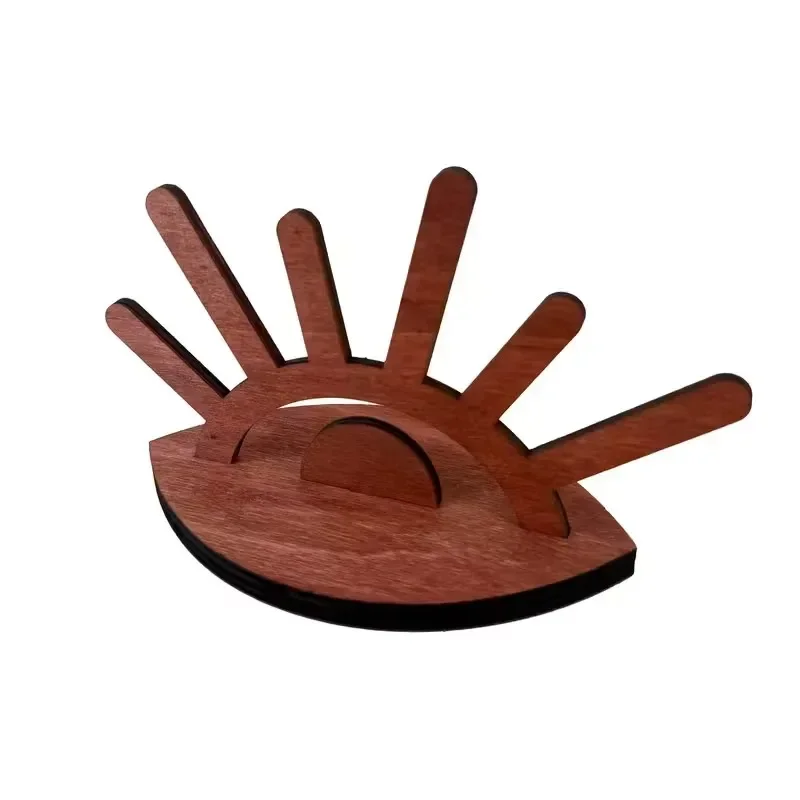 2026 New Model Advanced Wooden Jewelry Display Stand - Creative Organizer For Rings, Bracelets & Earrings (1-Piece)