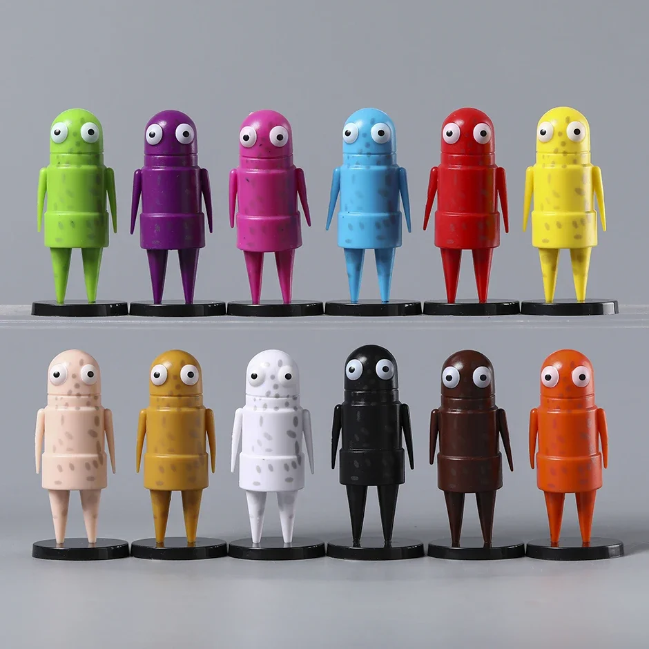 12 Stück/Set Spiel R.E.P.O. Figur Modell Spielzeug Q Version Puppen Geschenk