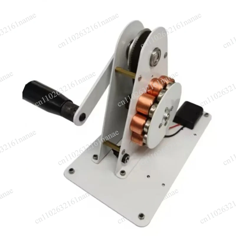 12V 50W Hand Crank Permanent Magnet Generator, Emergency Portable Phone Charger