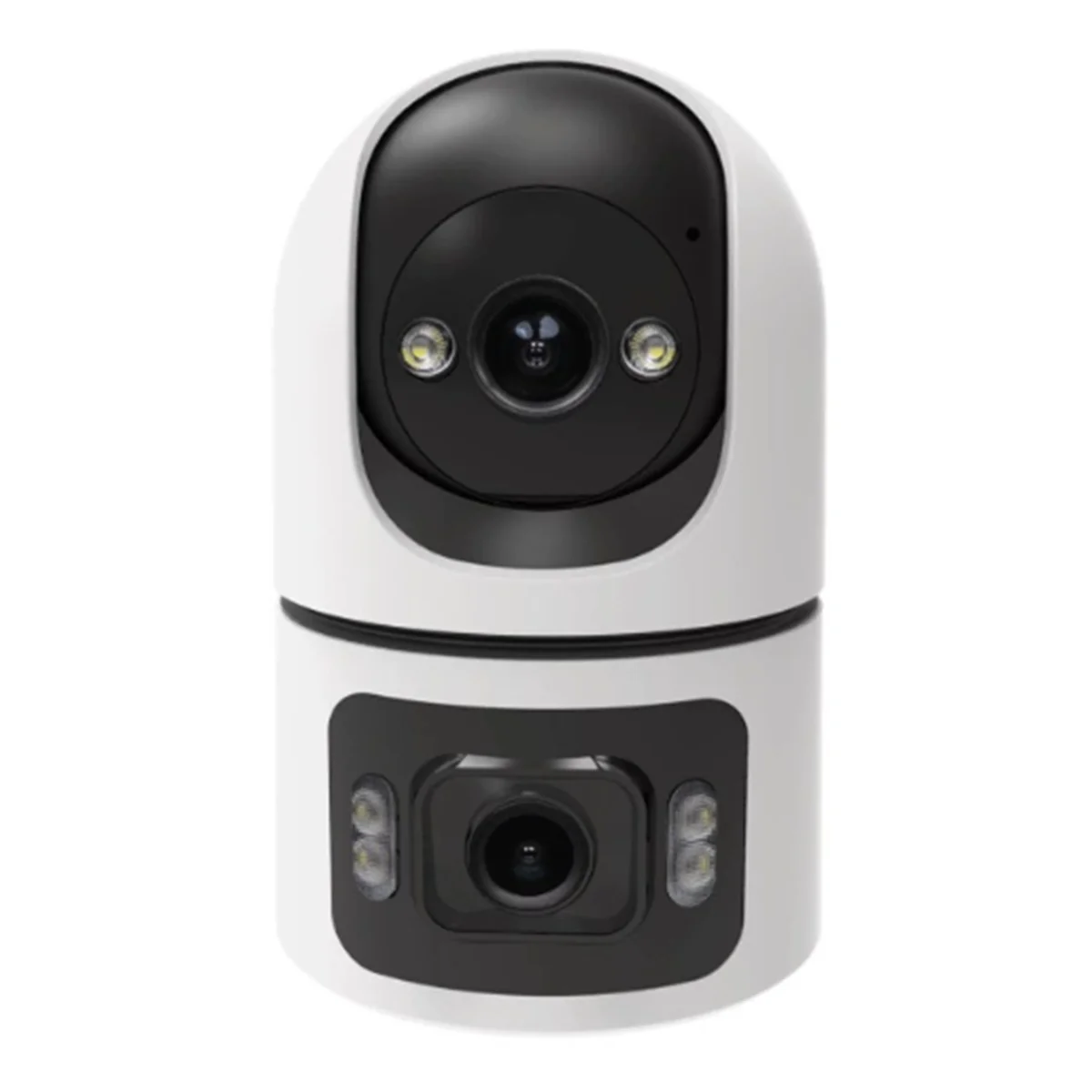 AT59 Tuya WiFi Indoor Smart Camera 4MP Dual Screen Lens 2.4G/5G Infrared Night Vision Motion Detection Auto Track