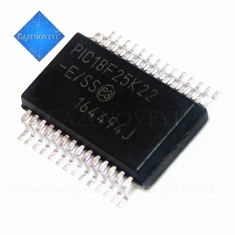 1pcs/lot PIC18F25K22-I/SS PIC18F25K22T-I/SS SSOP-28 In Stock