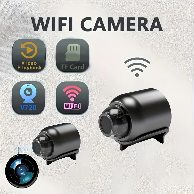 كاميرا صغيرة X5 جديدة 1080P رؤية ليلية شفافة خفيفة الوزن محمولة متميزة كاميرات كشف الحركة كاميرا مراقبة لاسلكية