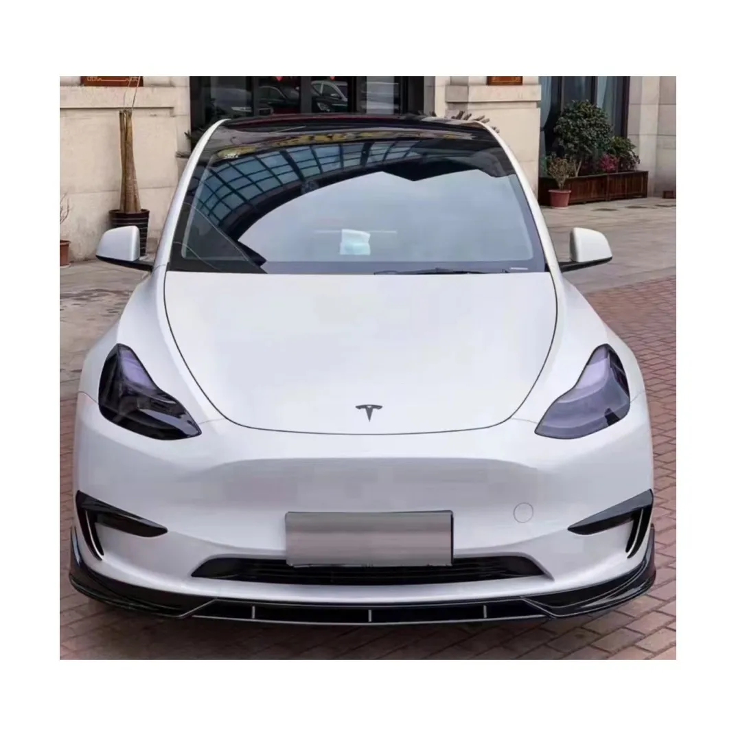 High Quality Front Lip Side Skirts Rear Diffuser for  Model Y 2019- Upgrade To FAST Aero Body Kit with ABS Moterial