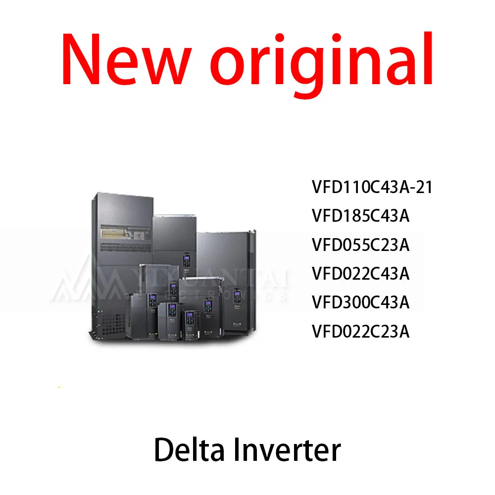 1Pcs/Lot New original VFD110C43A-21 VFD185C43A VFD055C23A VFD022C43A VFD300C43A VFD022C23A Delta Inverter
