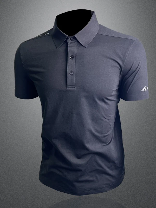 

Мужская летняя футболка без глажки, быстросохнущая, спортивная, повседневная, модная, с коротким рукавом