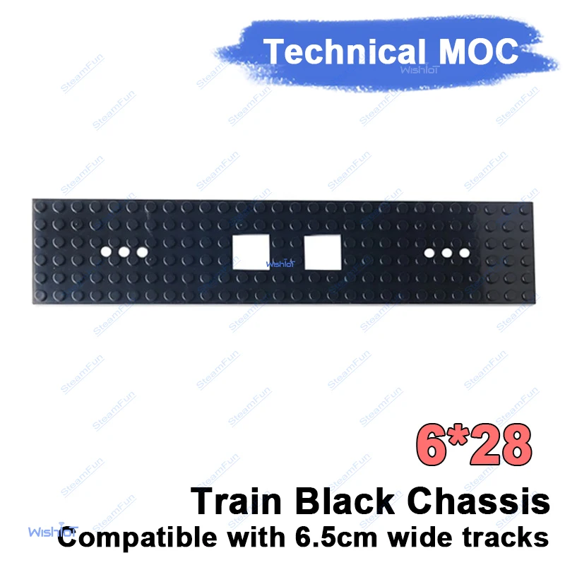 Train Base Plate Track Building Blocks Railroad facilities Motor Technical Parts Multi Power Functions Tool PF Model Sets