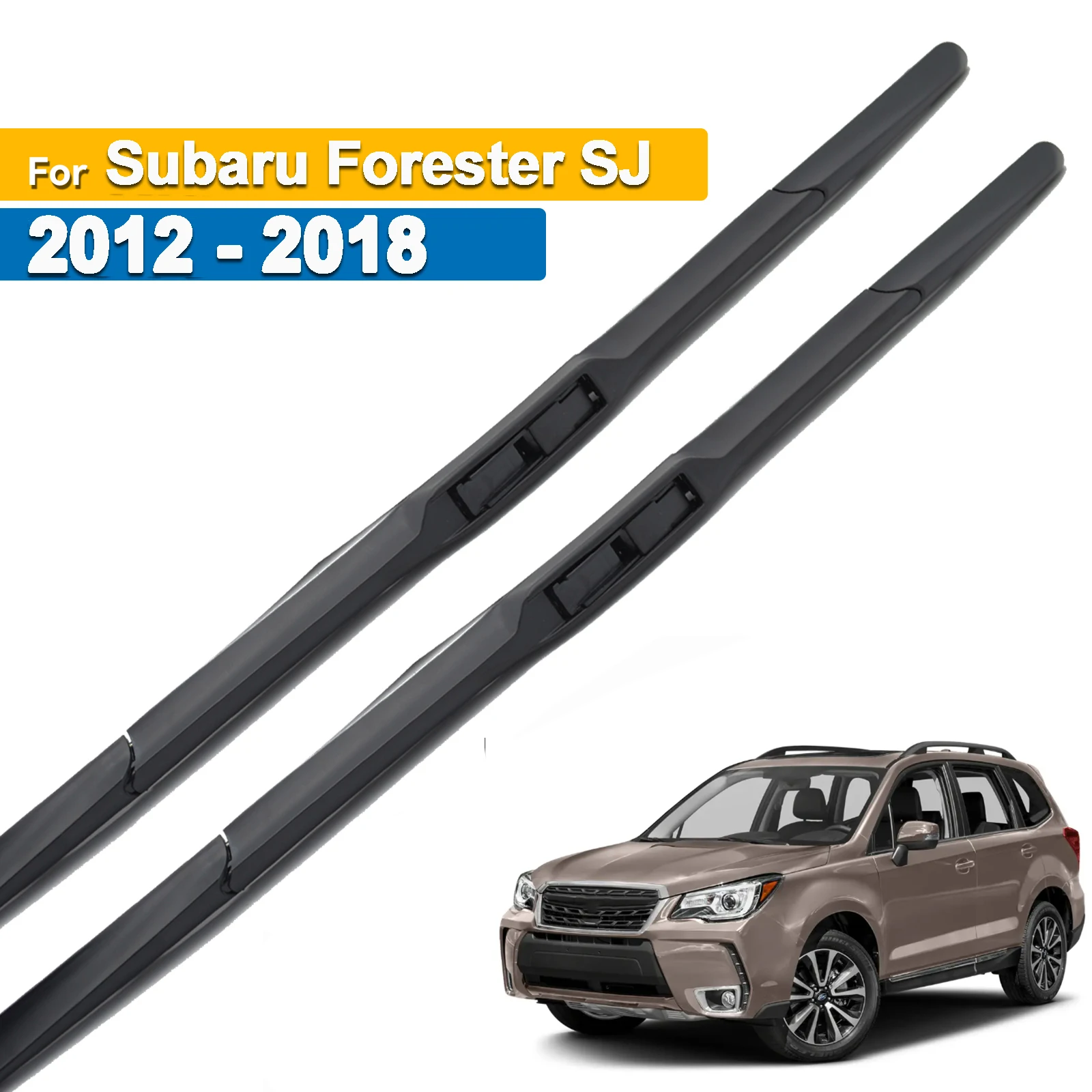 

Erick's Wiper Front Hybrid Wiper Blades For Subaru Forester SJ 2012 - 2018 Windshield Windscreen Window Car Rain Brushes 26"+17"