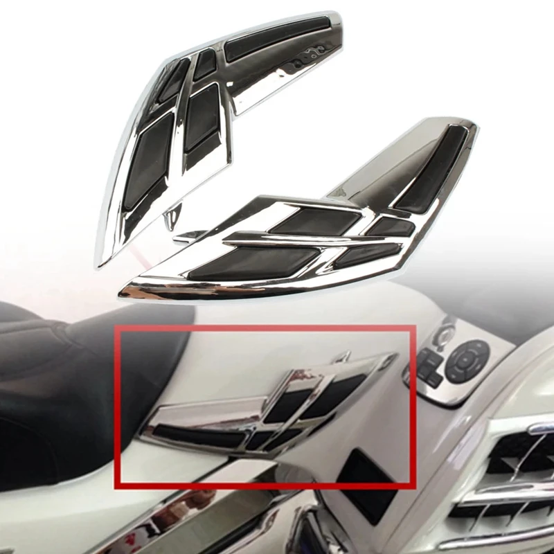 

Motorcycle Chrome Fairing Tank Trim For Honda Goldwing GL 1800 2001-2011