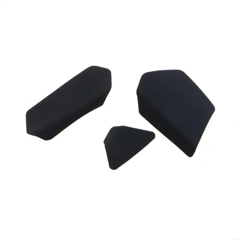 DIY 마우스 스킨 마우스 스케이트 사이드 스티커 Sweat Resistant Pads SteelSerie Rival 600 650 용 미끄럼 방지 그립 테이프