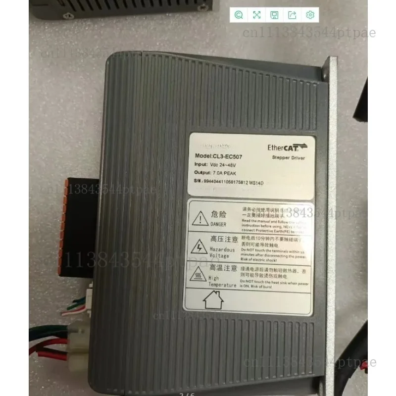 Actual Picture of One Cl3c-ec507 / Cl3-ec507 (ethercat Bus 57 Closed-loop Stepper Driver)