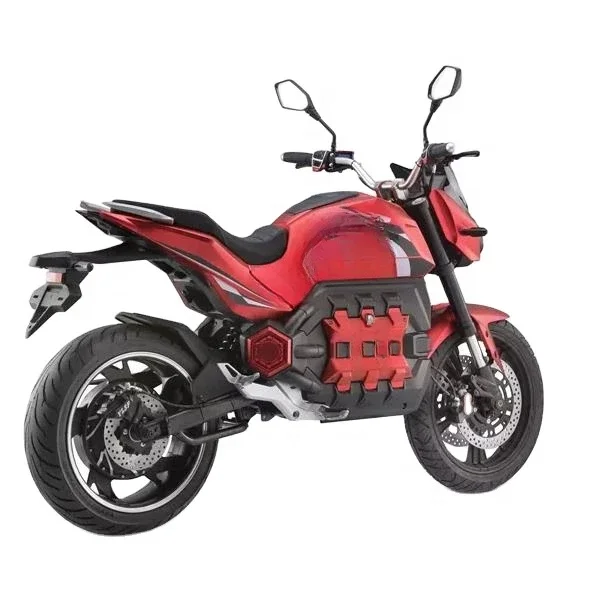 Latest Design Customizable  motorbike  Red Blue 2000W 3000W Heavy Duty motorcycle WUXI factory Classic Electric Motorcycles