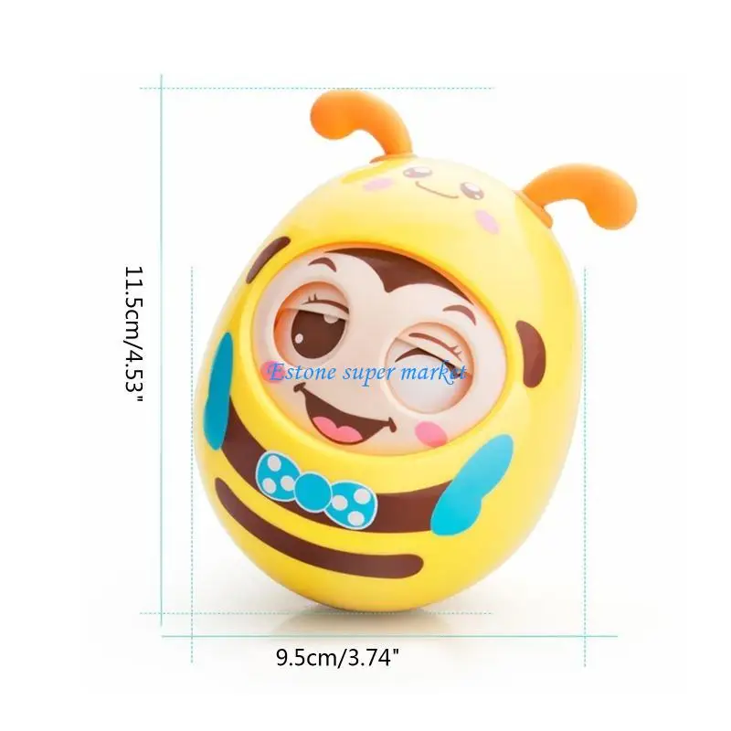 090b niños pequeños bebés tumbler ratule molares para niños tumbler toy juguete educación temprana