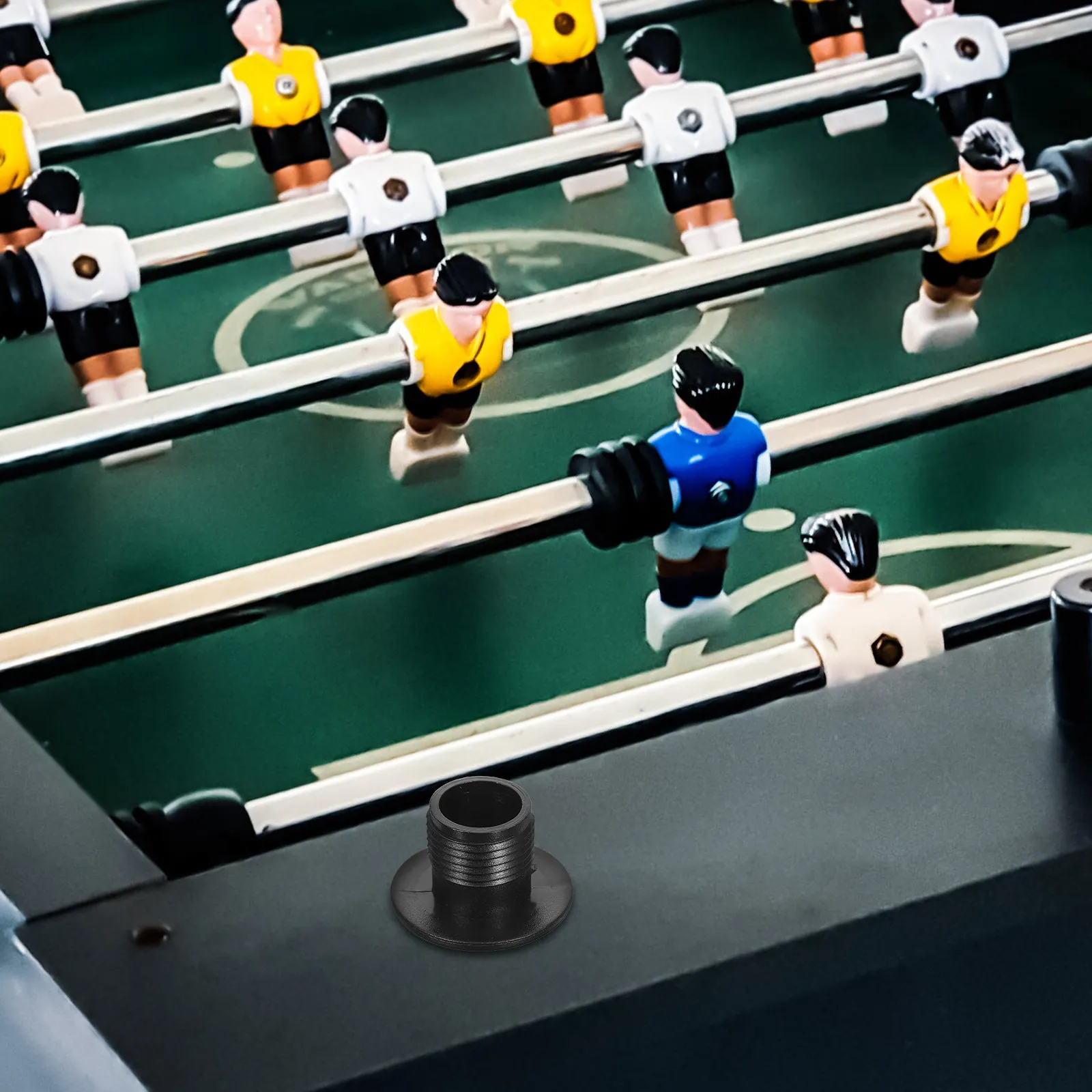 

6Pairs Foosball Bushings for Table Football Rods Plastic Bearing Sleeves Easy Install Universal Replacement Parts for Foosball