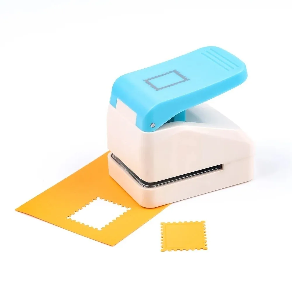 Labor Saving Stamp Border Punch DIY 2.87x2.39cm Toothed Puncher Embosser Cutting Craft Paper Cutting Embossing Machine for Card
