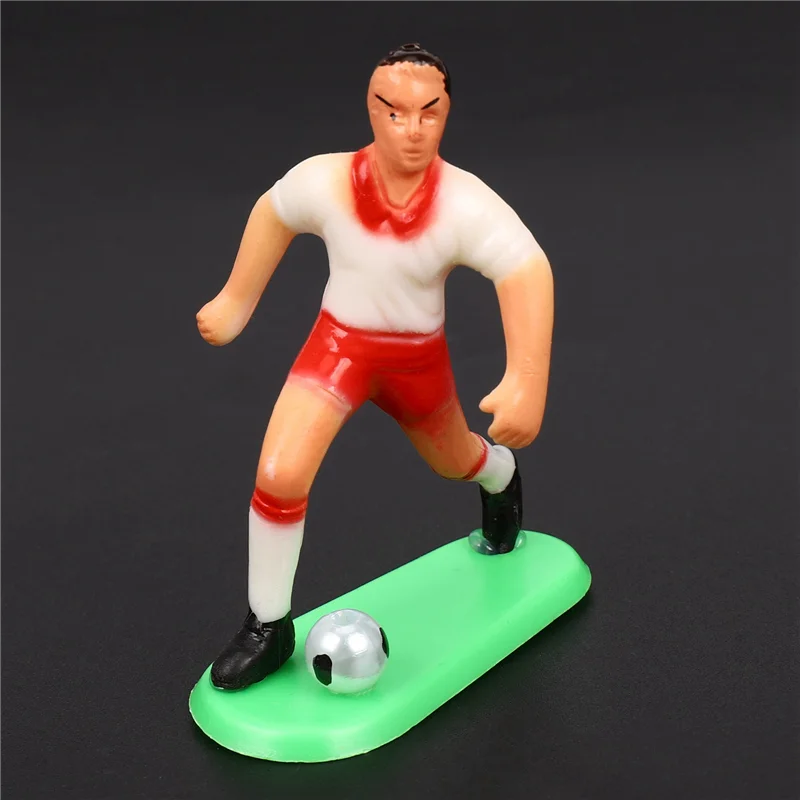 ABLG 24PCS Soccer Football Cake Topper Player Decoration Tool Birthday Mold Mould Set