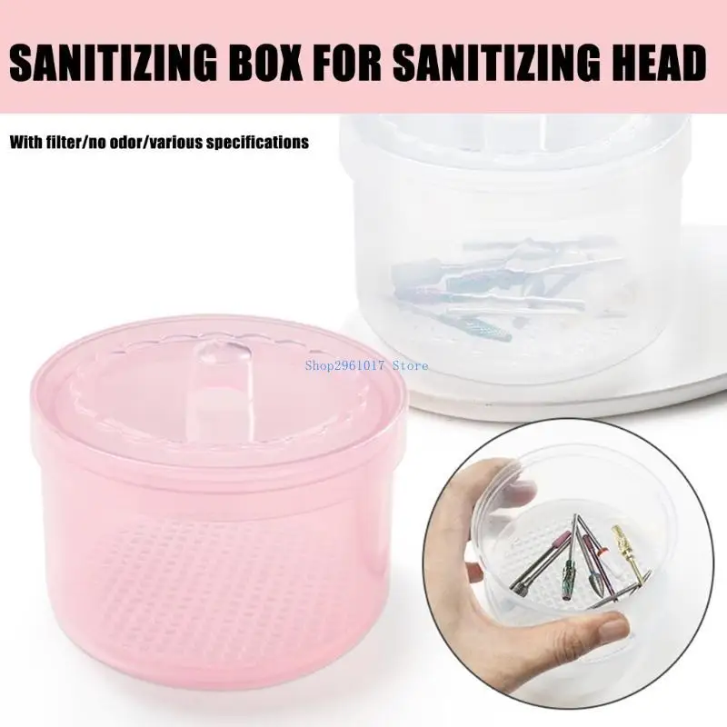 Caja esterilizador herramientas uñas D5BF Desinfectos Caja herramientas uñas Caja uñas Suministros
