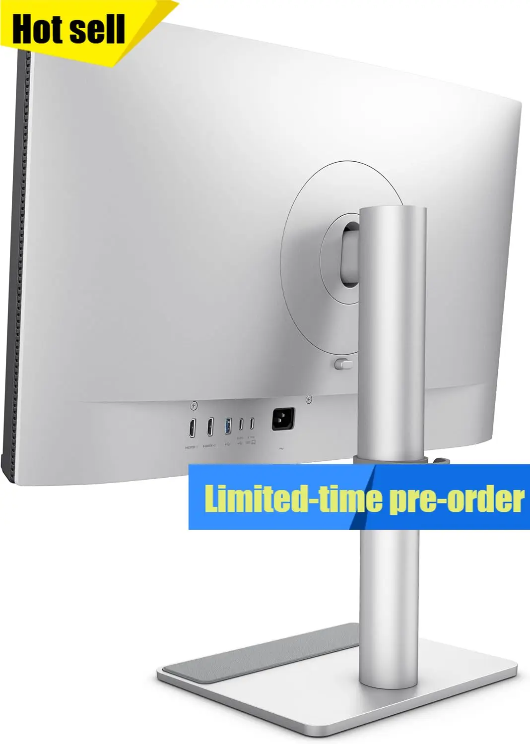 

Монитор Hardware MA270U 27 дюймов 4K 3840x2160 для MacBook ® Pro/Air, два порта USB-C, поддержка Power Delivery 90 Вт, цвет в тон Mac, USB-хаб, Brightn