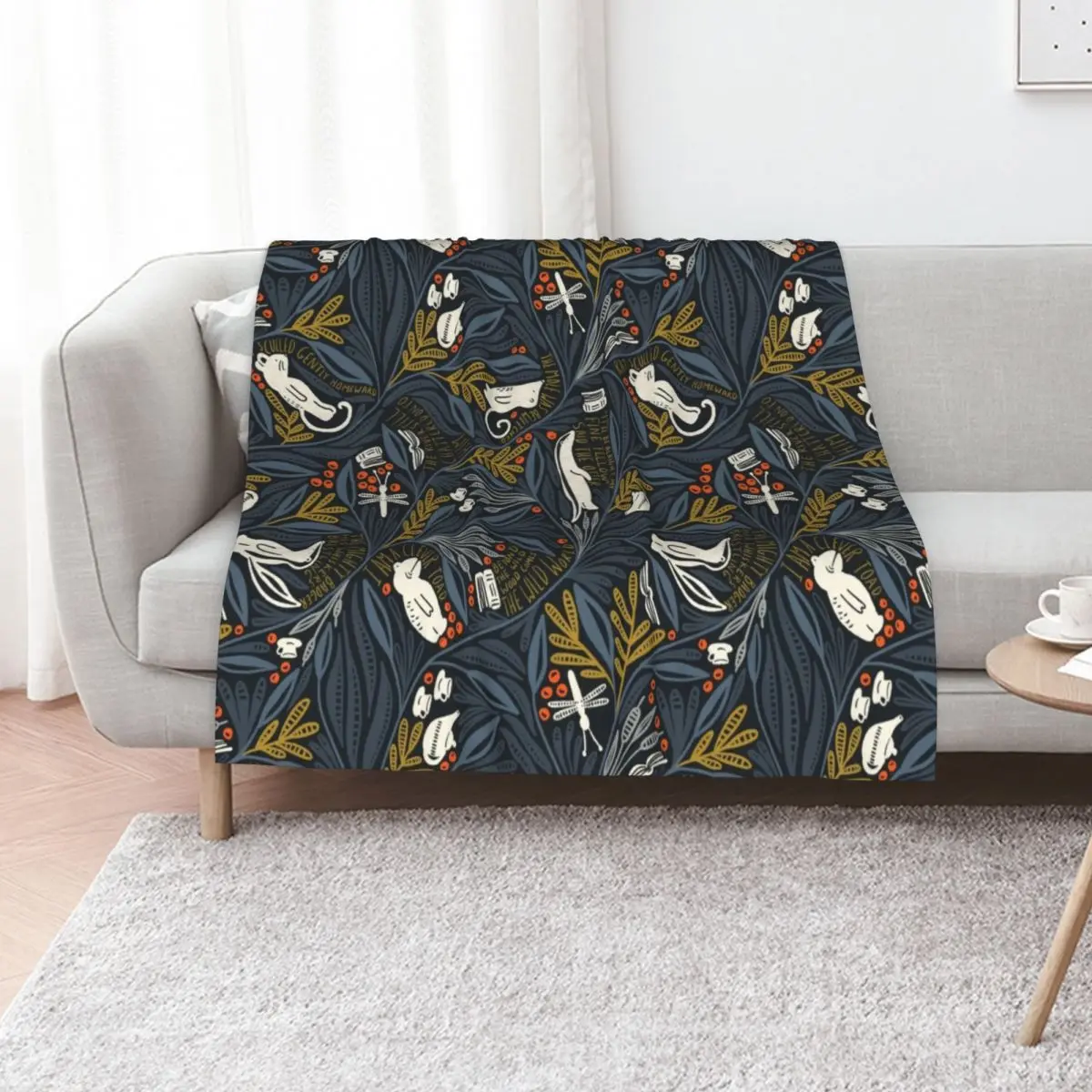 Wind in the Willows Throw Blanket Luxury St Nap Hair Large Heavy Thins Blankets