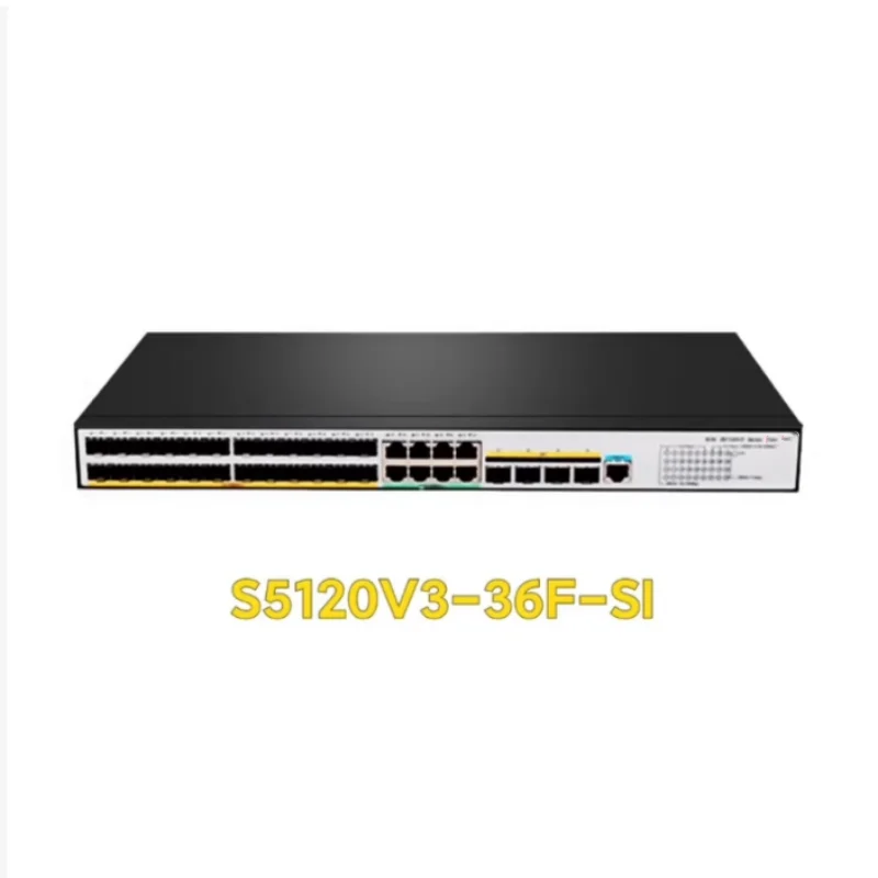 

Новый оригинальный коммутатор S5120V3-36F-SI【трехслойный управляемый/24 портами Gigabit Optical+4 порта 10 Gigabit Optical+8 портов Gigabit