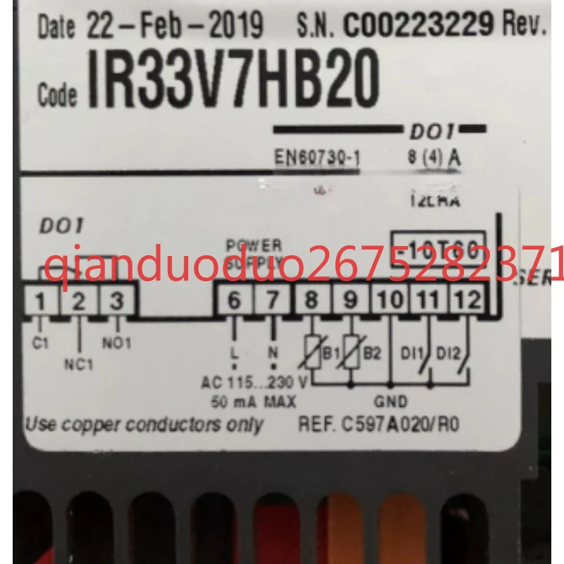 

For CAREL IR33V7HB20/CAREL IR33 thermostats