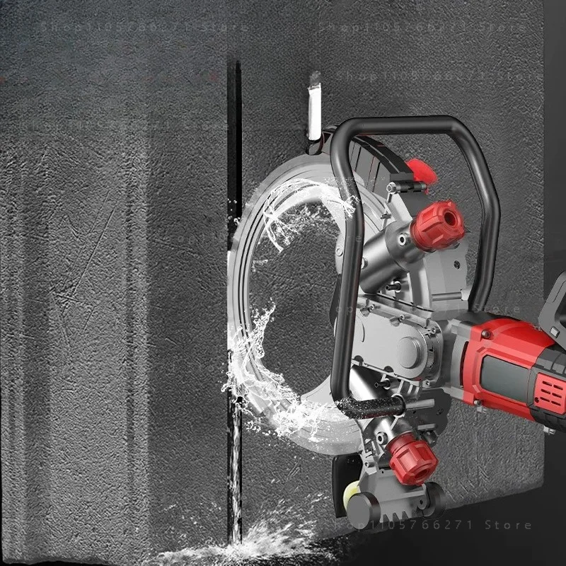 Concrete Cutting Machine High Power High Frequency Brushless Ring Sawing Wall Machine Portable Dust-free Saw Wall