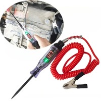 Car Truck Voltage Circuit Tester Auto 3V-24V Tools Car Diagnostic Probe Test Pen Light Bulb Electric Measuring Pen Tools