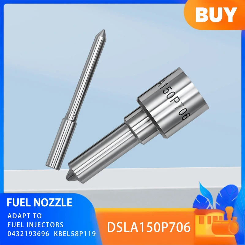 Injector Nozzle DSLA150P706, Flat Head White Needle Injector Nozzle DSLA150P706 Diesel Automotive Engine Accessories.//LI2221