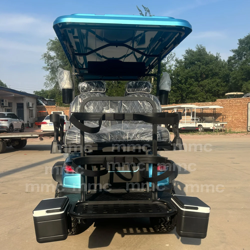 

Изготовленный на заказ бесплатный дизайн тележки для гольфа с солнечной панелью, источник питания 2, 4, 6-местный газовый двигатель 300CC, внедорожный охотничий автомобиль