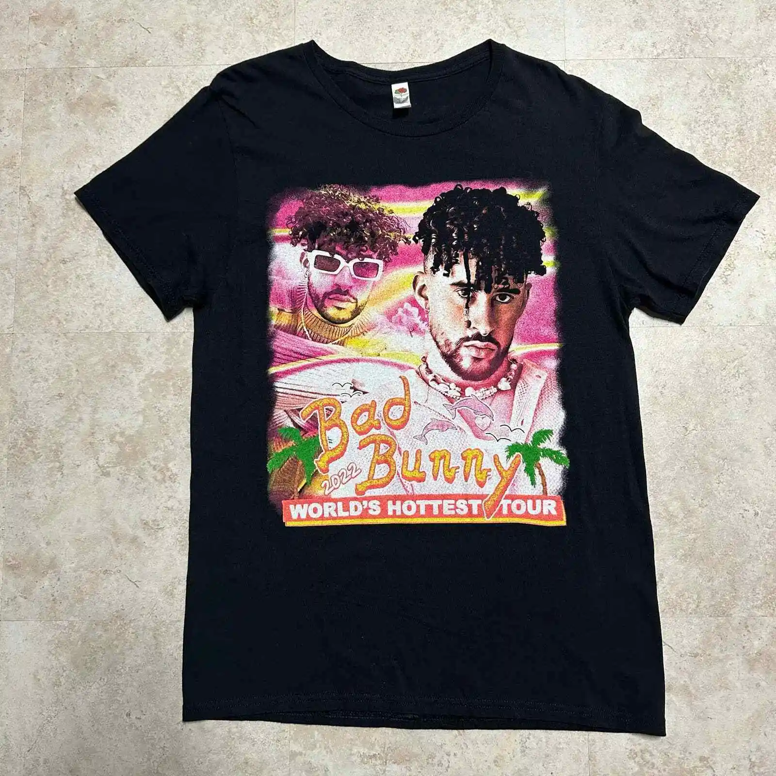 Bad Bunny Worlds Hottest Tour 2022 T-shirt