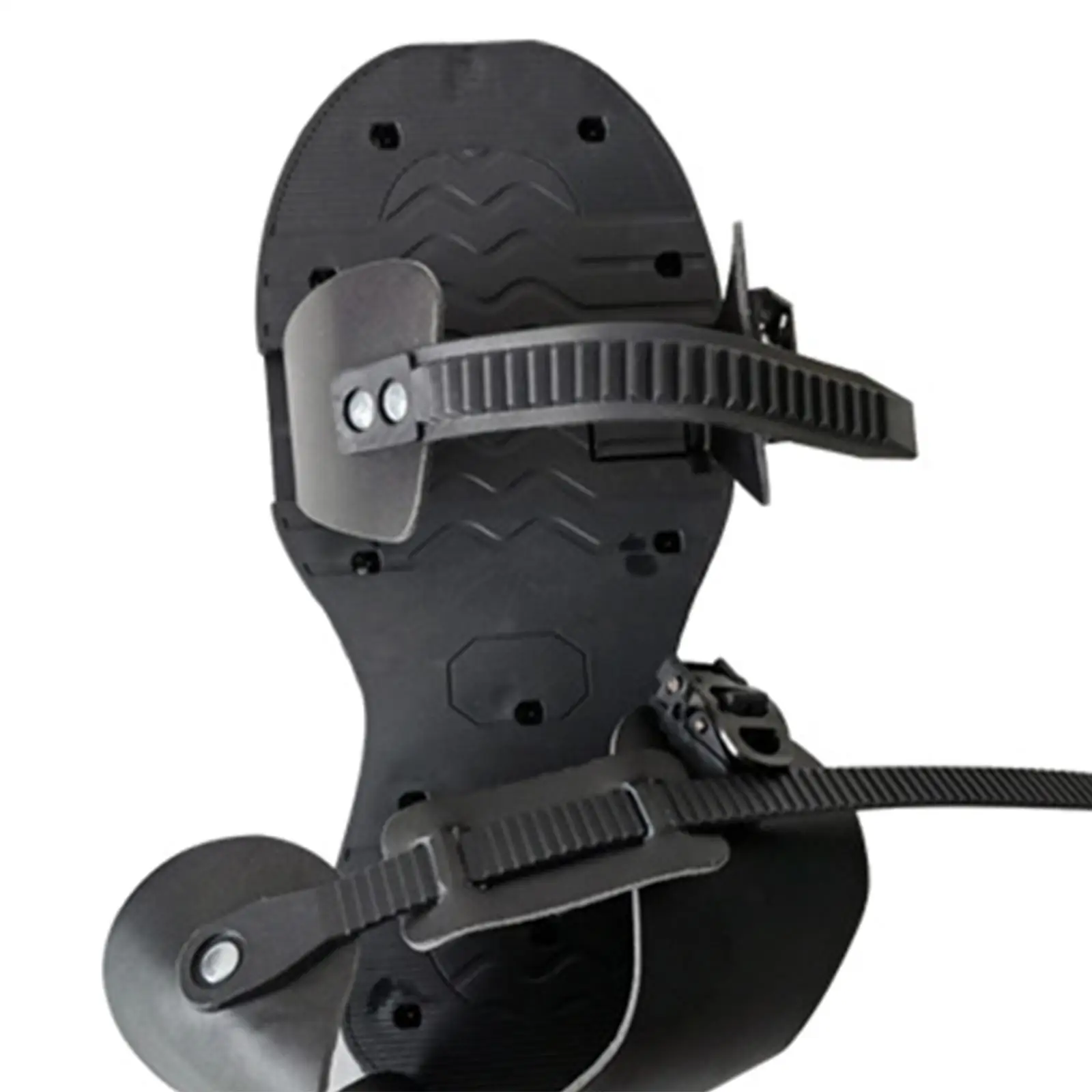 2Pcs Lawn Aerator Shoes Aerating Practical Gardening Tool Unique Design Black Heavy Duty for Garden Grass Patio Yard Soil