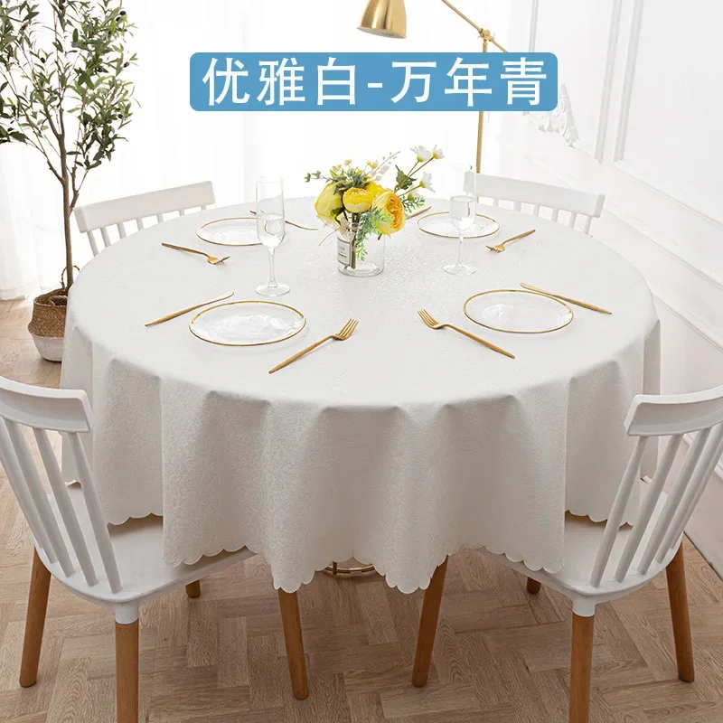 

40019 Table cloth waterproof, oil proof, and wash free PVC mesh red tablecloth, desk, student coffee table, table mat fabric art